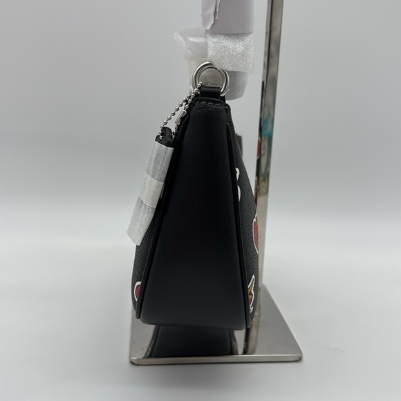 Coach Teri Shoulder Bag With Heart Bolt Print - Picture 4 of 14